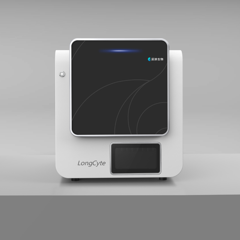 Проточный цитофлуориметр Longcyte с 2 лазерами 488нм и 405нм,  и 4 флуоресцентными каналами (B2V2)